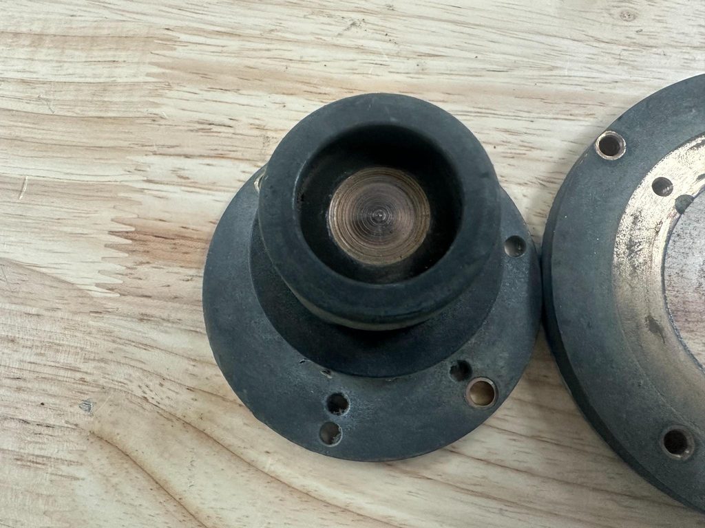 original sealed SGS rotor interface during disassembly