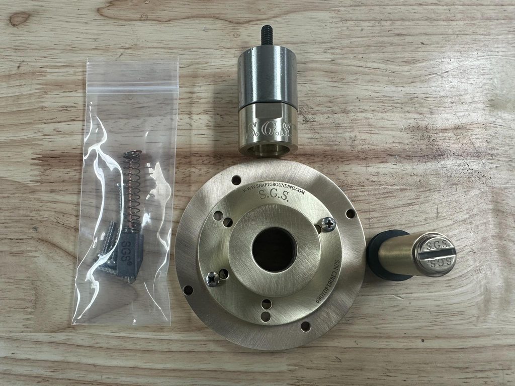 SGS shaft grounding system after restoration